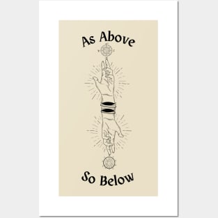 As Above So Below Posters and Art